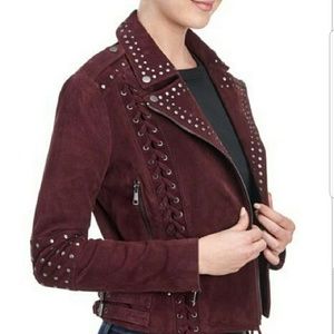 🌟PRICE DROP🌟 Bagatelle genuine suede jacket NWT
